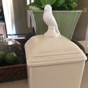 Target Threshold Parrot Canister Jar Ceramic